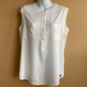 Adolfo Domínguez Sleeveless Blouse Size 4